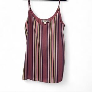 Pink Republic Striped Cami Tank Top - Size M